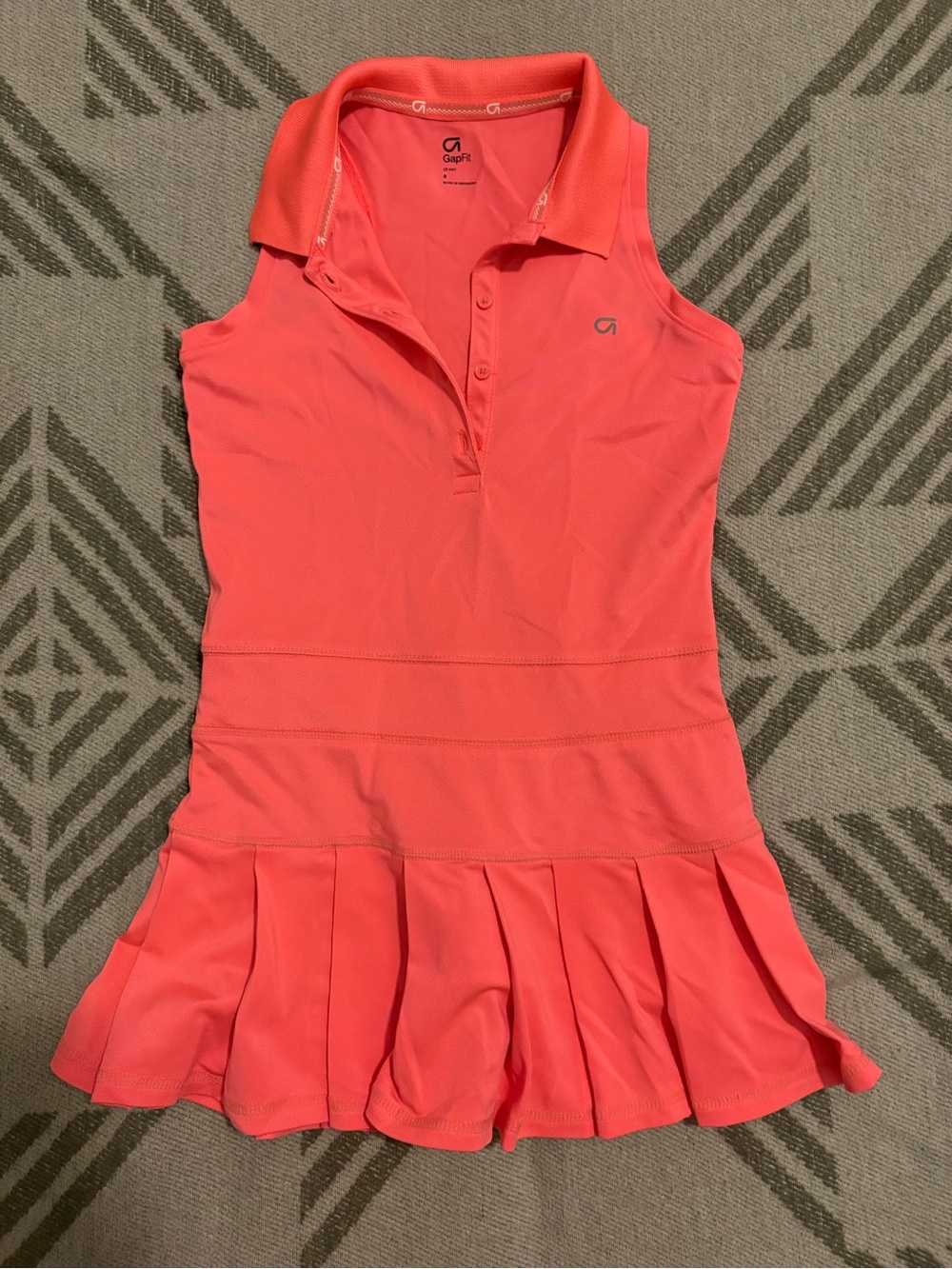 GAP Coral Sleeveless Tennis Dress